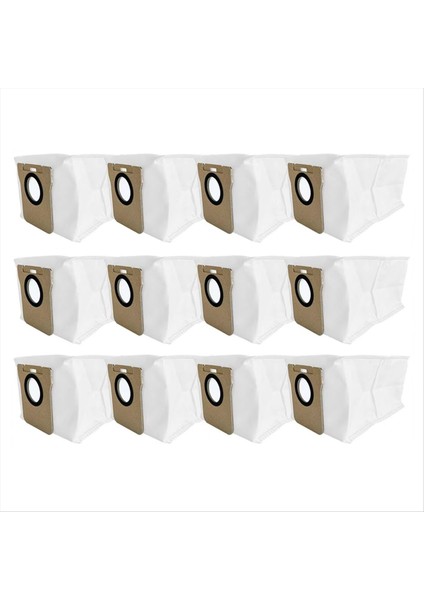 Xiaomi Mijia M40S / OV31CN Elektrikli Süpürge Parçaları Dokunmamış Çöp Torbaları 12 Adet Için Toz Torbaları Değiştirme (Yurt Dışından) modelleri