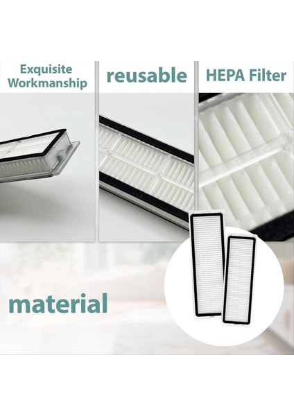 Dreame L10S Ultra Robot Süpürge Parçaları Için Xiaomi X20+ Için Hepa Filtrenin Değiştirilmesi (Yurt Dışından) modelleri