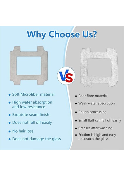 9 Adet Pencere Paçavra Ecovacs Winbot W2S/W2S Pro Robotlu Süpürge Yedek Paspas Bezi Bezleri Aksesuarları (Yurt Dışından) fiyatları