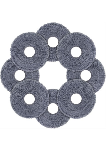 Roborock Saros 10R/Z70/Q Revo/qrevo S/qrevo Pro/qrevo Master/qrevo Plus/qrevo Curv Parçaları Için Mikrofiber Paspas Pedleri (Yurt Dışından)