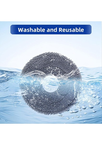 Roborock Saros 10R/Z70/Q Revo/qrevo S/qrevo Pro/qrevo Master/qrevo Plus/qrevo Curv Parçaları Için Mikrofiber Paspas Pedleri (Yurt Dışından) fiyatları