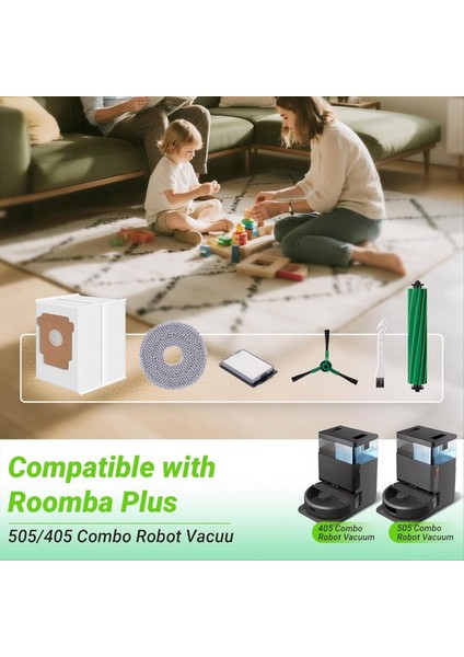 Irobot Roomba Plus 505/405 Combo Robot Süpürge Aksesuarları Için Yedek Parçalar (Yurt Dışından) fiyatları