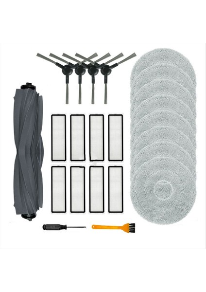 Ana Yan Fırça Paspas Bezi Hepa Partikül Filtresi Dreame L10S Pro Gen 2 Robot Süpürge Aksesuarları (Yurt Dışından)