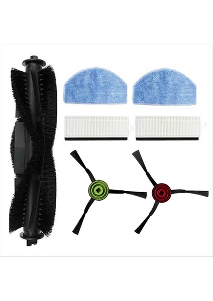 7 Adet Laresar Mars 01/lubluelu SL68 Elektrikli Süpürge Aksesuarları Ana Yan Fırça Paspas Filtresi (Yurt Dışından) fiyatları