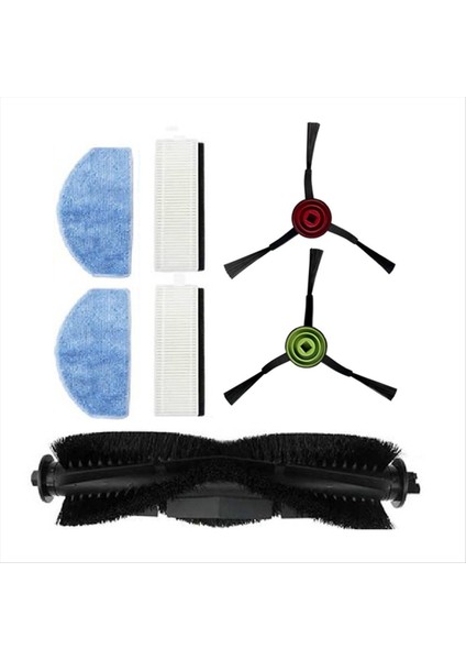 7 Adet Laresar Mars 01/lubluelu SL68 Elektrikli Süpürge Aksesuarları Ana Yan Fırça Paspas Filtresi (Yurt Dışından) modelleri