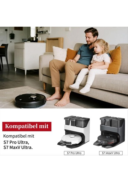 Roborock S7/s7 Maxv/s7 Maxv Ultra/s7 Max Ultra/s7 Pro Ultra/q Revo Elektrikli Süpürge Yedek Parçaları Için Ana Fırça (Yurt Dışından) modelleri