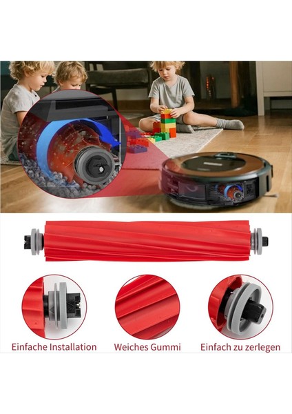 Roborock S7/s7 Maxv/s7 Maxv Ultra/s7 Max Ultra/s7 Pro Ultra/q Revo Elektrikli Süpürge Yedek Parçaları Için Ana Fırça (Yurt Dışından) indirimleri