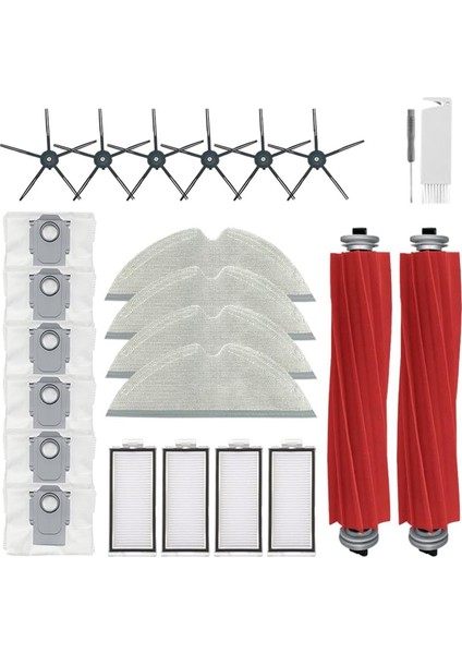 Roborock Q7 / Q7+ / Q7 Max / Q7 Max+ Robot Vakum Ana Yan Fırça Paspas Bezi Pedleri Hepa Filtreler Toz Torbası (Yurt Dışından) fiyatları