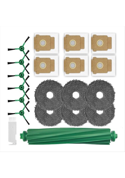 20 Adet Ana Yan Fırça Paspas Pedi Toz Torbası Irobot Roomba Plus 505 COMBO/405 Combo Elektrikli Süpürge Aksesuarları (Yurt Dışından) fiyatları