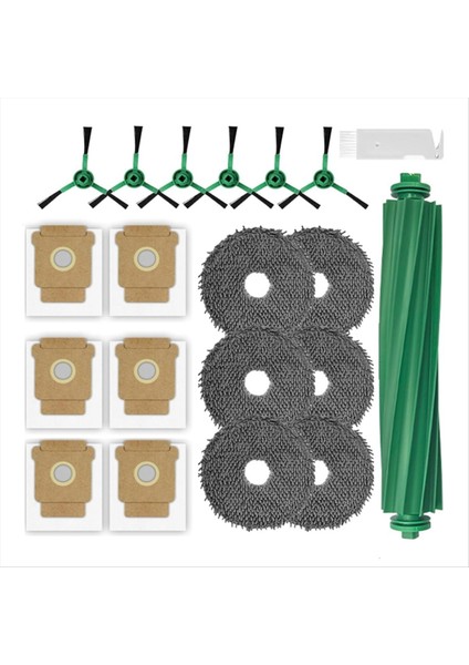 20 Adet Ana Yan Fırça Paspas Pedi Toz Torbası Irobot Roomba Plus 505 COMBO/405 Combo Elektrikli Süpürge Aksesuarları (Yurt Dışından) modelleri