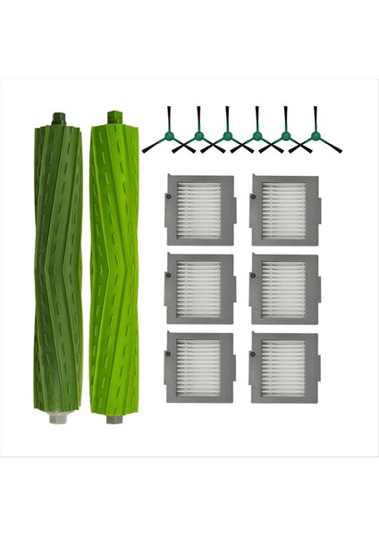 Irobot Roomba Max 705 Vac/ırobot Roomba Plus 504 Vac Elektrikli Süpürge Yedek Parçaları Ana Fırça Kenar Fırça Filtresi (Yurt Dışından)