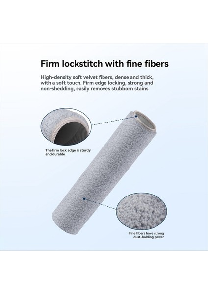 Dreame Mova Z5 PRO/G20 Master/mova G30 Ultra / Mova G30 Pro Elektrikli Süpürge Parçaları Paletli Paspas Bezi Için Yedek Parçalar (Yurt Dışından) fırsatları