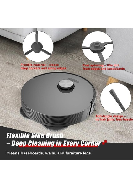 Dreame L10S Pro Ultra ISI/L10S Ultra Gen 2/X30 Ultra Elektrikli Süpürge Parçaları Ana Yan Fırça Filtresi Paspas Toz Torbası (Yurt Dışından) indirimleri