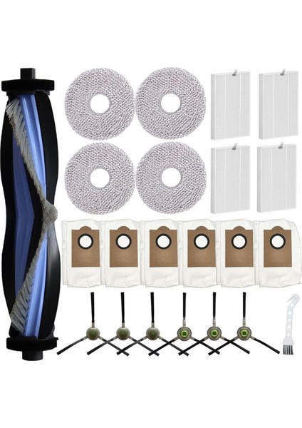 Lefant M3 Robot Süpürge Için 1 Ana Fırça 4 Hepa Filtre 4 Paspas Pedi 6 Toz Torbası 6 Yan Fırça 1 Temizleme Aracı (Yurt Dışından) fiyatları