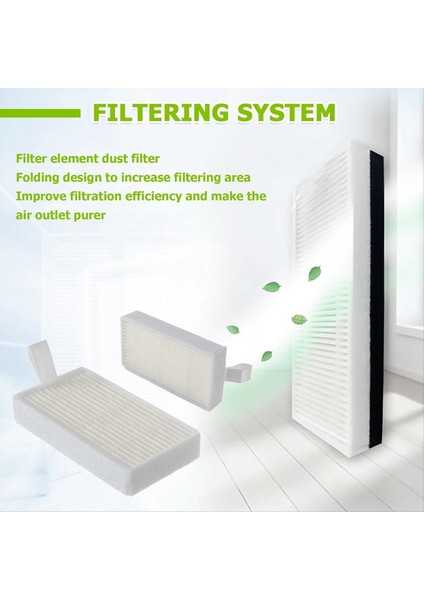 Ilıfe V5 V5S V3 V3S V5S V5S V5S V5. V55 X5 Robot Vakum Temizleyici Sarf Malzemeleri Yüksek Verimli Filtre Aksesuarları Seti (Yurt Dışından) fiyatları