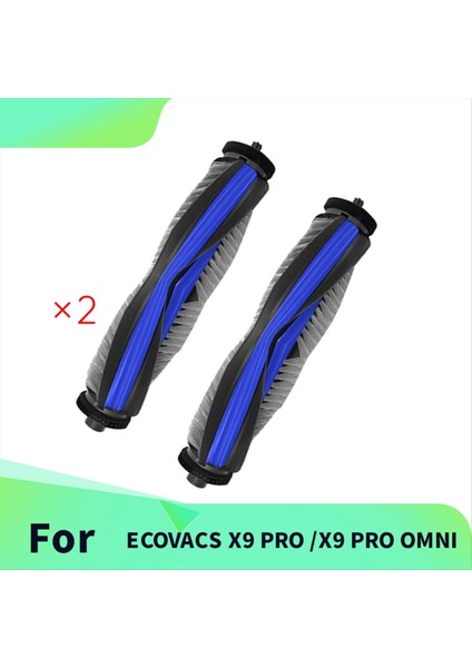 Ecovacs X9 Pro /x9 Pro Omnı Süpürme Makinesi Aksesuarları Için 2 Adet Ana Fırça (Yurt Dışından) modelleri