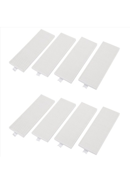 8 Adet 360 Süpürme Robotu C50 Aksesuarları Filtre Elektrikli Süpürge Süpürgesi Değiştirme Parçaları (Yurt Dışından)