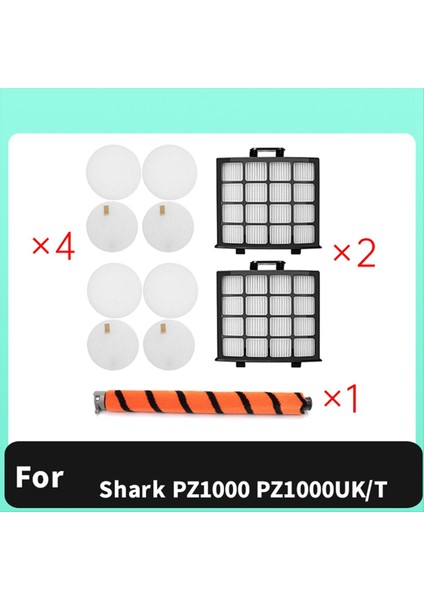 Shark PZ1000 PZ1000UK/T Serisi El Akülü Vac Yedek Parça Aksesuarları Için Filtre Fırça Seti (Yurt Dışından) modelleri