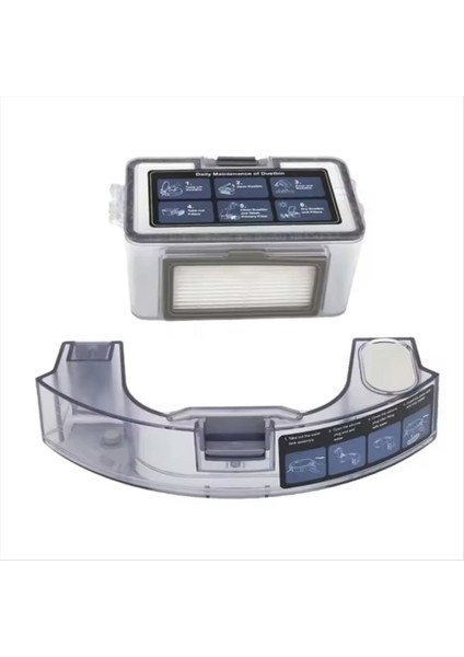 Robot Temizleyici Su Deposu Toz Kutusu Mamnv BR150/BR151 Manvıns G20 Gtvo BR150/BR151 Onson BR150/BR151 Robot Parçaları (Yurt Dışından)