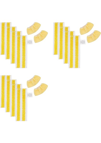 12X Buharlı Paspas Pedleri Bezi Karcher Easyfix Sc2 Sc3 Sc4 Sc5 Buharlı Temizleyici Mikrofiber Yıkanabilir Yeniden Kullanılabilir Buharlı Paspas (Yurt Dışından)