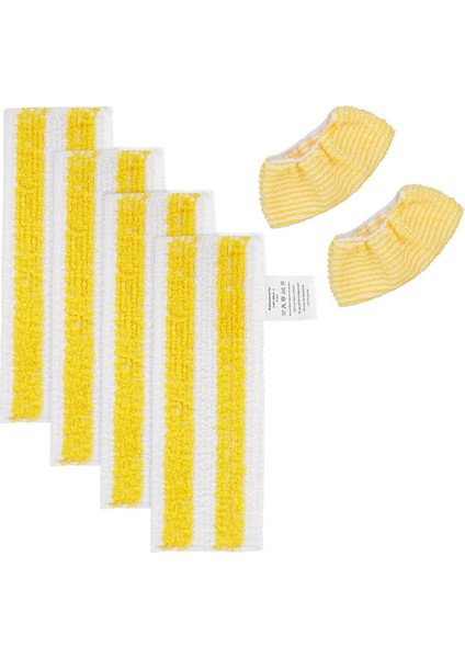 12X Buharlı Paspas Pedleri Bezi Karcher Easyfix Sc2 Sc3 Sc4 Sc5 Buharlı Temizleyici Mikrofiber Yıkanabilir Yeniden Kullanılabilir Buharlı Paspas (Yurt Dışından) fiyatları