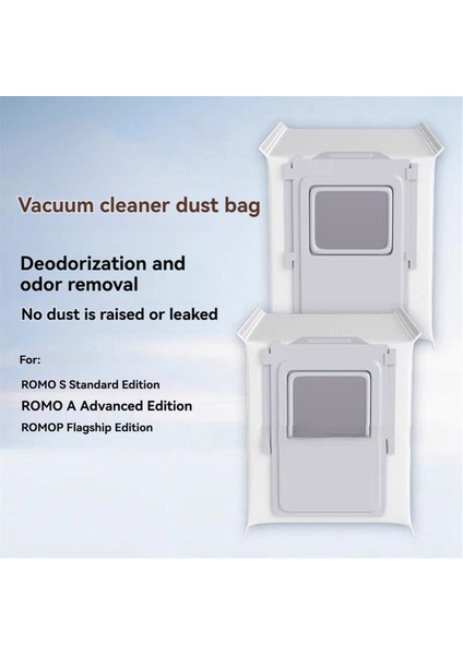 Toz Torbası Djı Romo S/a/p Elektrikli Süpürge Aksesuarları Yedek Parçalar Dokunmamış Çöp Torbaları 8 Adet (Yurt Dışından) fırsatları