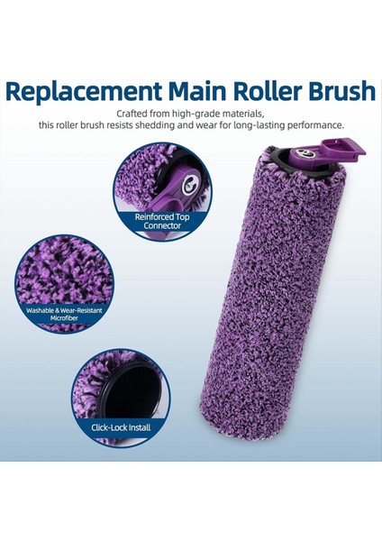 Shark SD200 SD201 SD201C SD201Q SD205 Için Fırça Rulosu Değiştirme 3&#39 Ü 1 Arada Buharlı Paspas - Saç Sarma Önleyici Rulo (Yurt Dışından) fiyatları