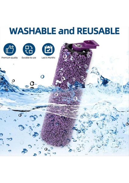 Shark SD200 SD201 SD201C SD201Q SD205 Için Fırça Rulosu Değiştirme 3&#39 Ü 1 Arada Buharlı Paspas - Saç Sarma Önleyici Rulo (Yurt Dışından) modelleri