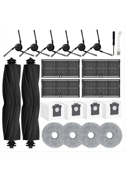 Dreame X40 Ultra L40 Ultra Mova P10 Pro Ultra Robot Süpürge Parçaları Için Aksesuarlar Kiti (Yurt Dışından)