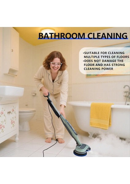 2 Paket Buharlı Paspas Pedleri Yedek Fırça Kafası Köpekbalığı Buharlı Paspas S7000/S7001/S8201 Serisi Derin Temizlik Sert Zeminler Için (Yurt Dışından) fiyatları