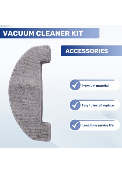 Dreame Trouver Mova E10/S800 Robot Vakum Yıkanabilir Temizleme Yedek Parçalar Için Paspas Bezi 10 Adet (Yurt Dışından) indirimleri