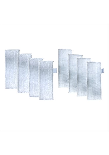 Yedek Buharlı Temizleyici Paspas Pedi Dupray Buharlı Temizleyici Parçaları Mikrofiber Buharlı Temizleme Pedi 8 Adet (Yurt Dışından)