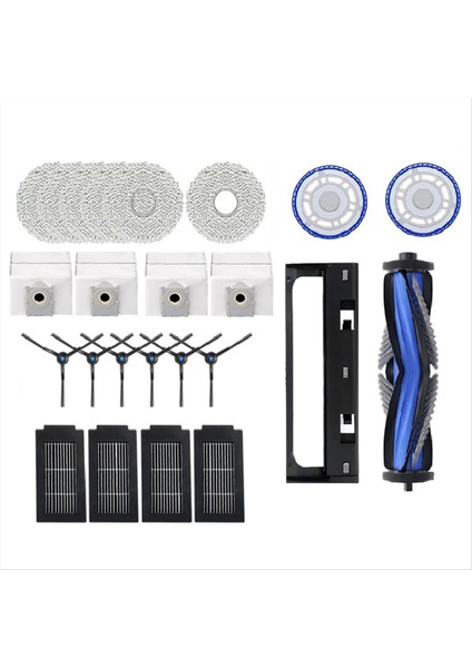 Ecovacs T50 Pro Omnı /T50PRO / T50 Omnı Robot Süpürge Ana Yan Fırçalar Paspas Bezleri Filtreler Toz Torbası Için Yedek Parçalar (Yurt Dışından) fırsatları