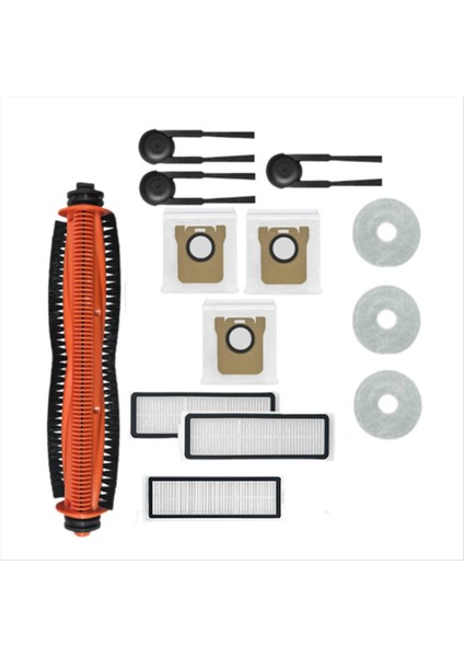 Xiaomi Mijia M40S/OV31CN Vakum Süpürge Aksesuarları Ana Roller Yan Fırça Hepa Filtre Mop Bez Toz Çantaları (Yurt Dışından) fiyatları