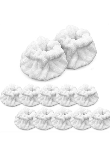 12 Paket Üçgen Bonnets Bezler Kapak Buharlı Temizleyici Için Dupray / Wagner Evrensel Buharlı Temizleyici Paspas Pedleri (Yurt Dışından)