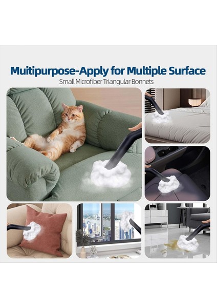 12 Paket Üçgen Bonnets Bezler Kapak Buharlı Temizleyici Için Dupray / Wagner Evrensel Buharlı Temizleyici Paspas Pedleri (Yurt Dışından) fırsatları