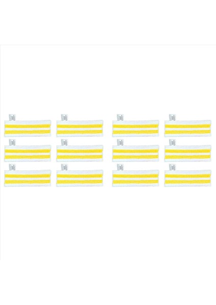 12 Adet Buharlı Paspas Bezi Karcher Easyfix Sc2 Sc3 Sc4 Sc5 Elektrikli El Süpürgesi Mikrofiber Buharlı Paspas Paçavra Yedek Parça (Yurt Dışından)