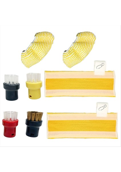 10 Adet Karcher Için Sc1 Sc2 Sc3 Sc4 Sc5 Buharlı Süpürge Buharlı Fırça Kafası Memesi Zemin Kumaş Yedek Parçalar (Yurt Dışından) modelleri