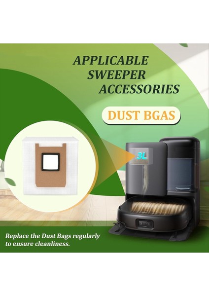 8 Adet Eufy E25 OMNI/E28 Omni Toz Torbaları Yedek Robotlu Süpürge Torbaları (Yurt Dışından) indirimleri