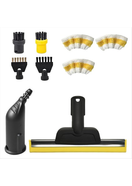 Karcher Için Sc1 Sc2 Sc3 Sc4 Sc5 Buharlı Temizleyici Aksesuarları Yuvarlak Fırça Ortak Fırçalar Pencere Sileceği Mikrofiber Bez (Yurt Dışından) fiyatları