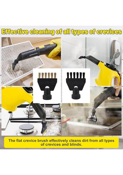 Karcher Için Sc1 Sc2 Sc3 Sc4 Sc5 Buharlı Temizleyici Aksesuarları Yuvarlak Fırça Ortak Fırçalar Pencere Sileceği Mikrofiber Bez (Yurt Dışından) indirimleri