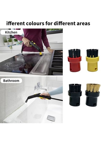 8 Adet Buharlı Fırça Kafası Memesi Zemin Bezi Karcher Sc1 Sc2 Sc3 Sc5 Buharlı Süpürge Yedek Parçalar (Yurt Dışından) indirimleri