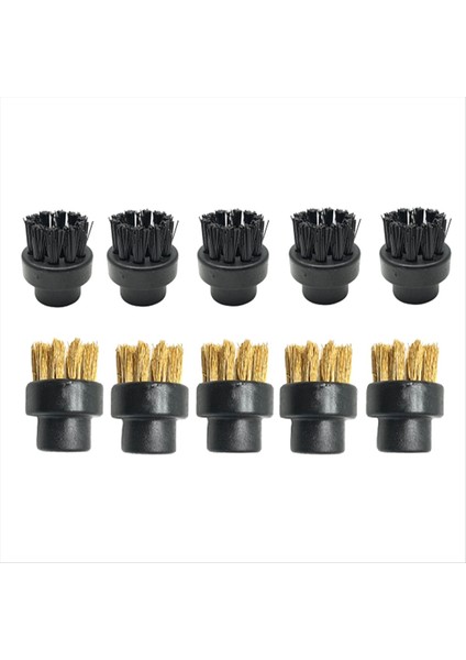 Dupray Buharlı Temizleyiciler Için 10 Adet Pirinç Fırça Buhar Nozulu Aksesuarları (Yurt Dışından)