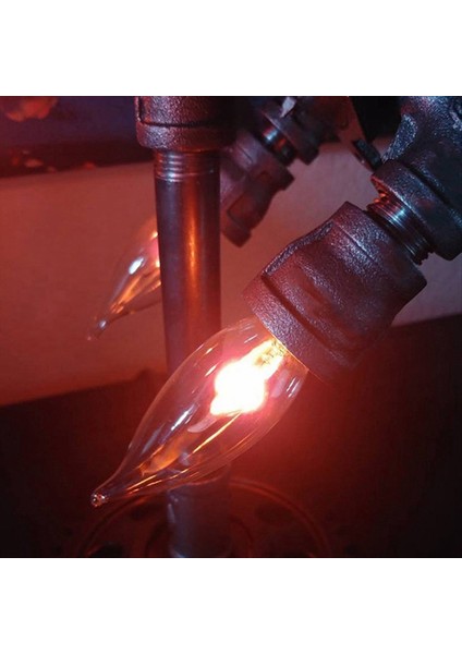 Retro Steampunk Işık Ev Dekorasyon Alev Masaüstü Gece Lambası Abd Fiş Spesifikasyon Masası Gece Lambası Ev (Yurt Dışından) indirimleri