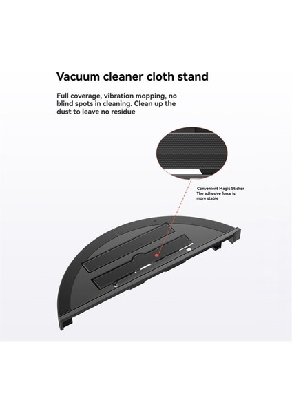 Roborock Saros 10/s9 Maxv ULTRA/G30 Robotlu Süpürge Aksesuarları Yedek Titreşimli Paspas Braketi (Yurt Dışından) indirimleri