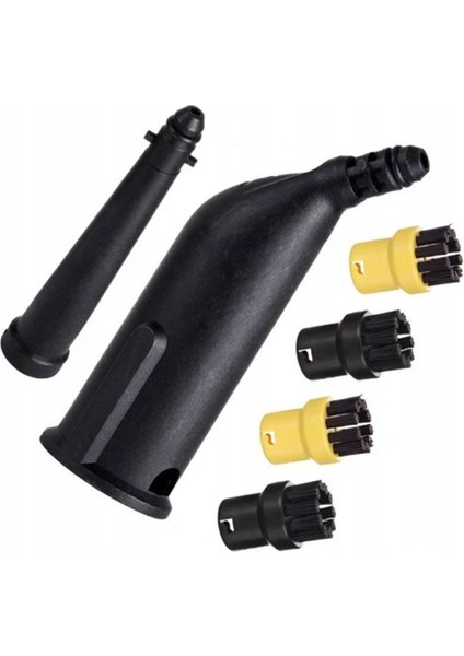 Buhar Küçük Yuvarlak Fırça Siyah Nozul Karcher Sc1 Sc2 Sc3 Sc4 Sc5 Buharlı Temizleyici Aksesuarları (Yurt Dışından)