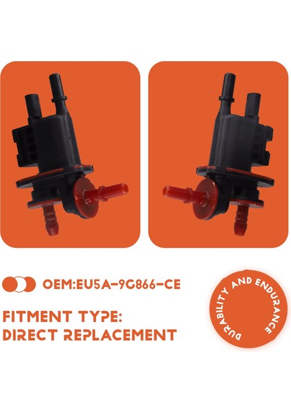 EU5A-9G866-CE Evaporatif Tahliye Solenoid EU5A9G866CE Ford Ranger 2 Için 3l 2019 Buhar Kabı Tahliye Vanası JL34-9B325-AC (Yurt Dışından) indirimleri