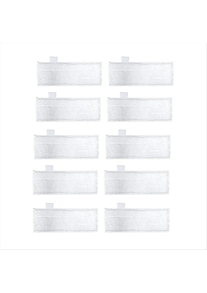 Dupray Steamer Için Buharlı Paspas Bezleri Buhar Yeniden Kullanılabilir Paspas Pedleri Aksesuarları Çok Yüzeyli Zemin Için 10 Adet (Yurt Dışından) fiyatları