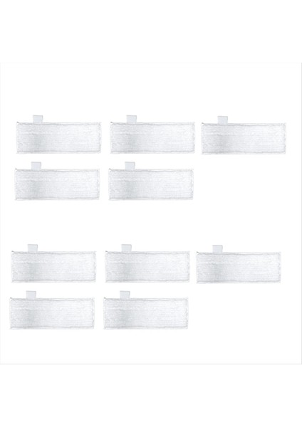 Dupray Steamer Için Buharlı Paspas Bezleri Buhar Yeniden Kullanılabilir Paspas Pedleri Aksesuarları Çok Yüzeyli Zemin Için 10 Adet (Yurt Dışından) modelleri