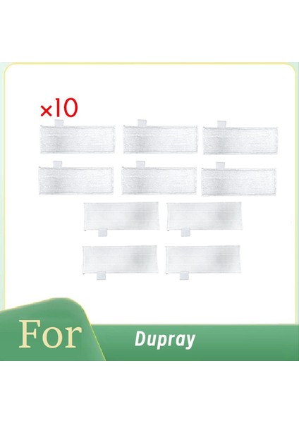 Dupray Steamer Için Buharlı Paspas Bezleri Buhar Yeniden Kullanılabilir Paspas Pedleri Aksesuarları Çok Yüzeyli Zemin Için 10 Adet (Yurt Dışından) fırsatları